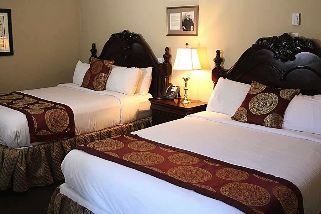 room 4 william dudley chipley (2 queen beds) | premium bedding, blackout curtains, iron/ironing board, free wifi