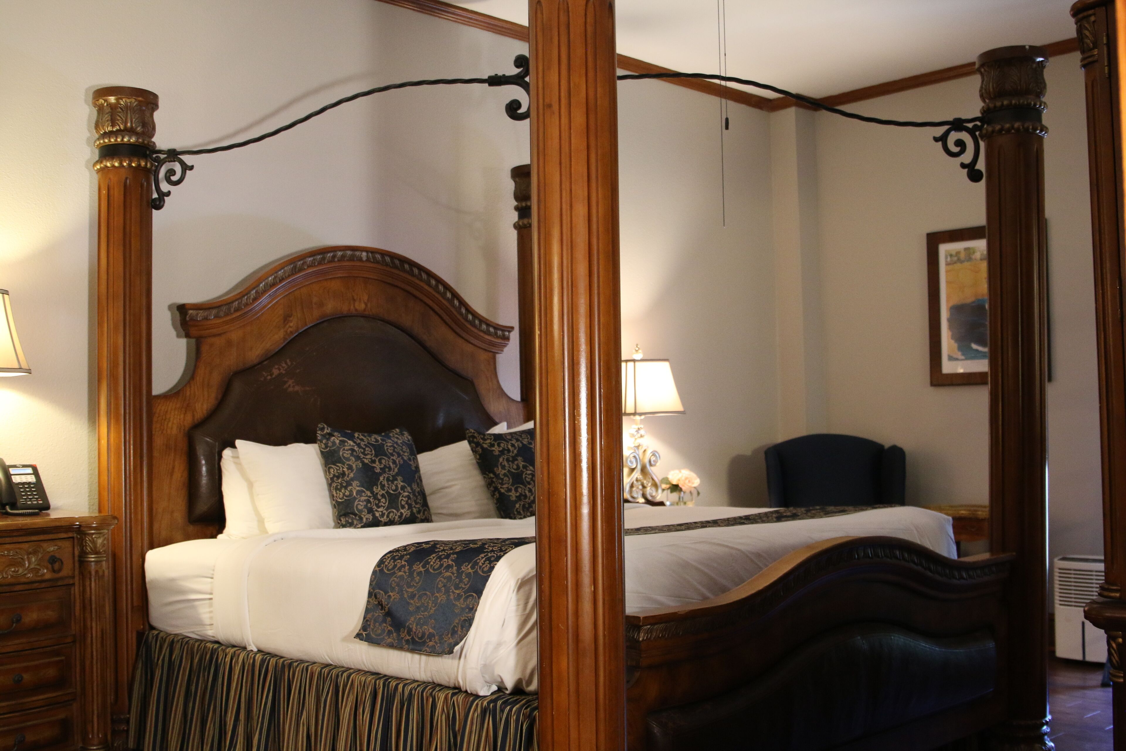 room10 bernardo de galvez (one king bed) | premium bedding, blackout curtains, iron/ironing board, free wifi