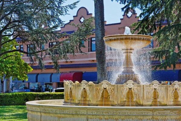 Majoituspaikan julkisivu