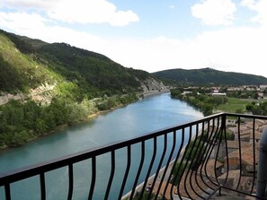 Balcony view - Hôtel de la Citadelle (Sisteron)