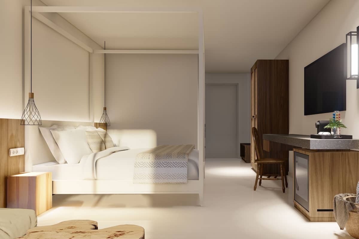 1 habitación, caja de seguridad en la habitación y wifi gratis