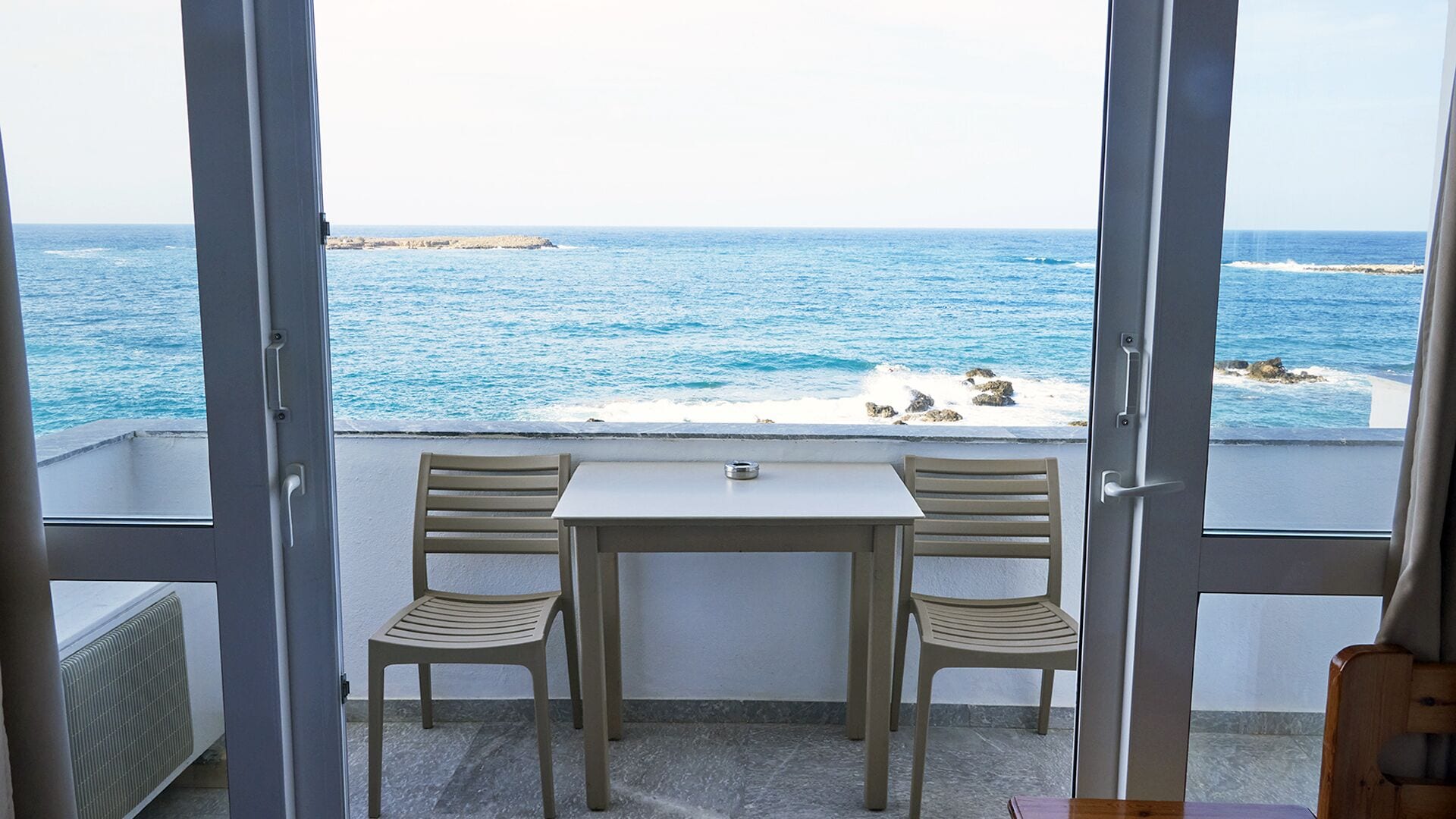 Triple Room, Sea View | Balcony view