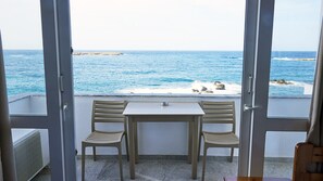 Tremannsrom, sjøutsikt | Utsikt fra balkong