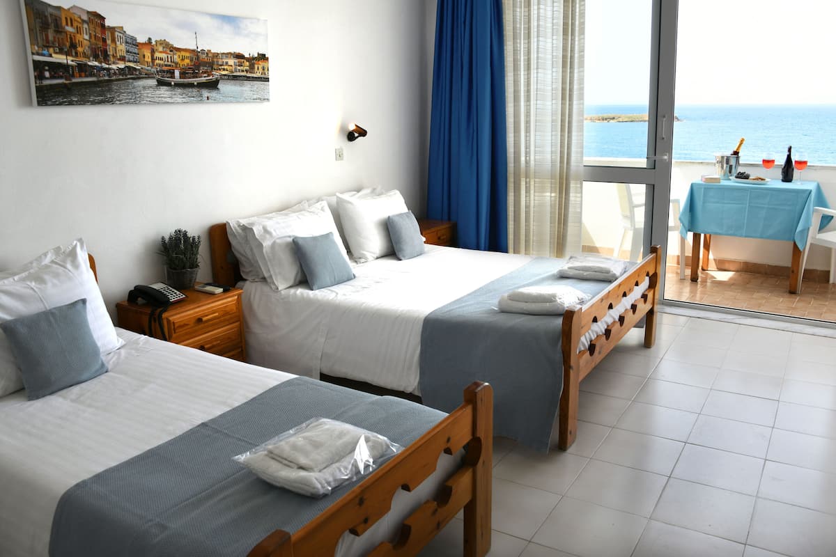 Chambre Double Supérieure, vue mer