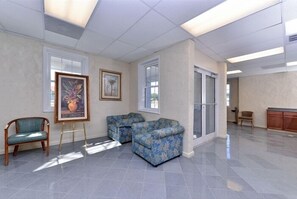 Lobby sitting area