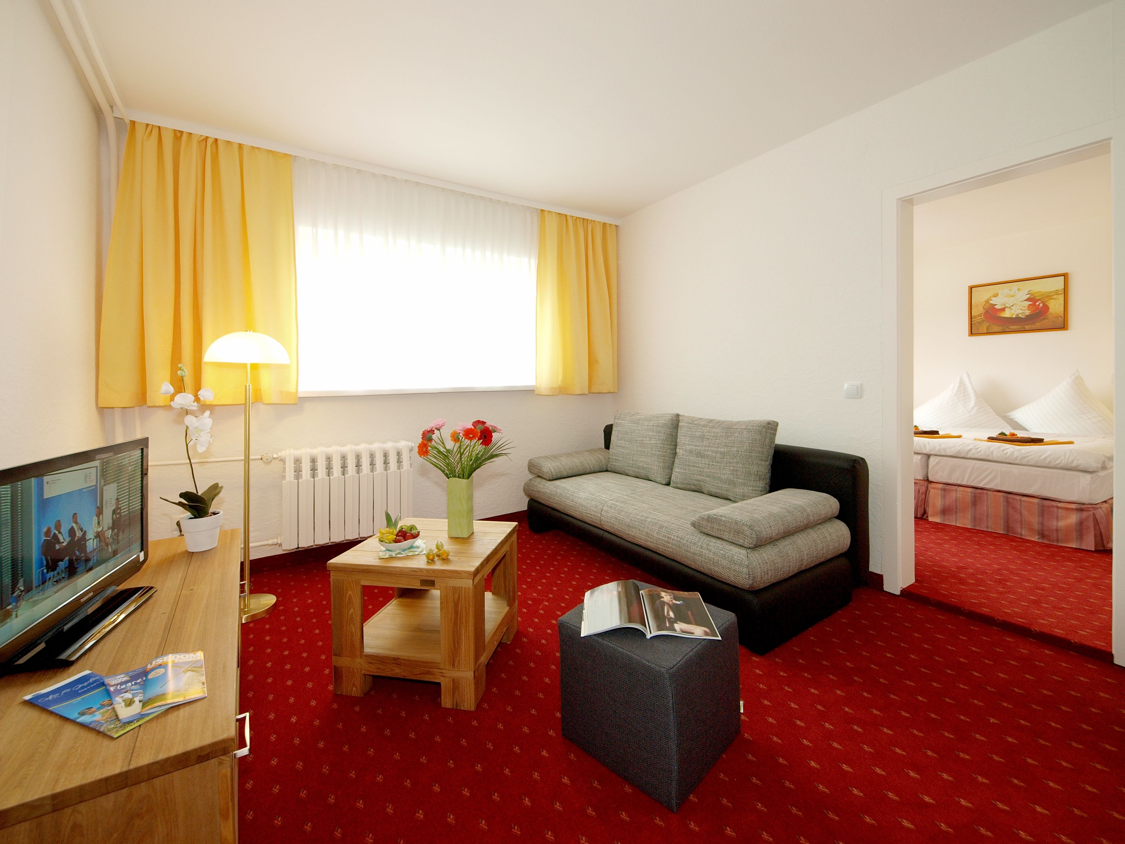 ห้องคอมฟอร์ทดับเบิล | บริเวณนั่งเล่น