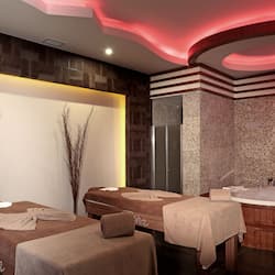 Couples treatment rooms, sauna, hot tub, steam room, Turkish bath