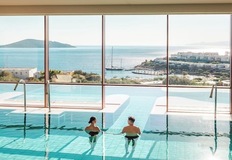 Couples treatment room(s), sauna, steam room, Turkish bath/hammam. Porto Elounda Golf & Spa Resort