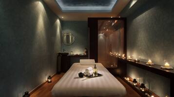 Couples treatment room(s), steam room, aromatherapy, Swedish massages