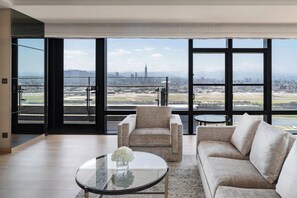 Suite Exécutive, 1 chambre, niveau Exécutif | Coin séjour