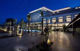 Front of property - evening/night