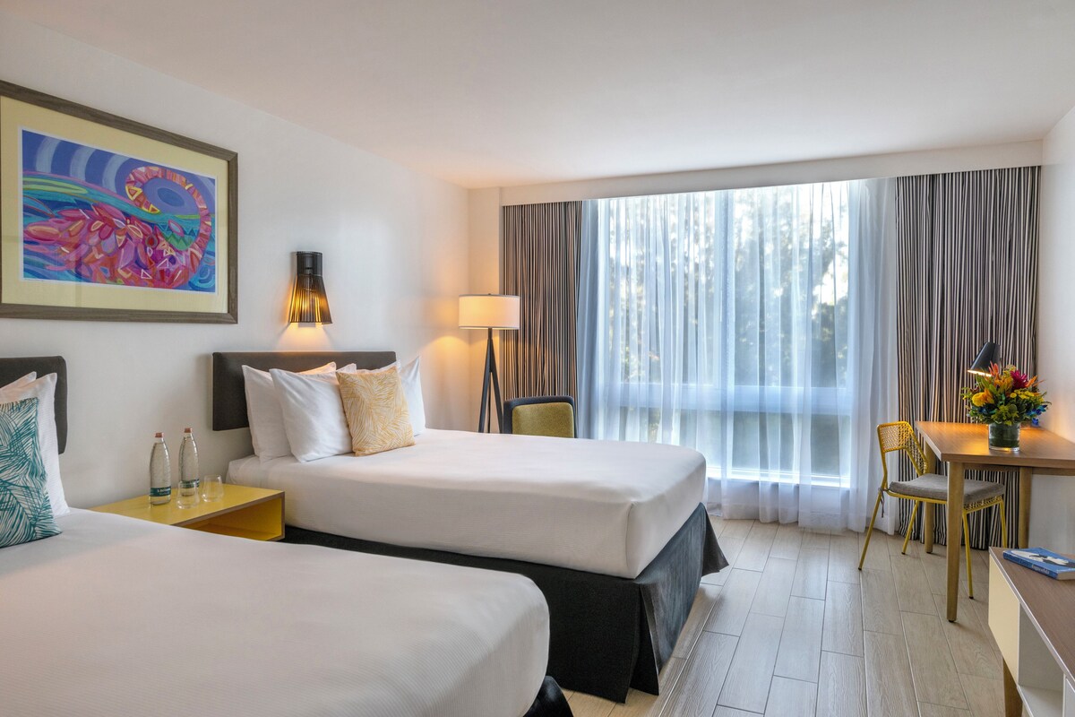 Island View - Double Double Adults Only | In-room safe, desk, blackout drapes, iron/ironing board