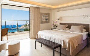 Premium bedding, minibar, in-room safe, individually furnished - Elounda Peninsula Luxury Resort (Agios Nikolaos)