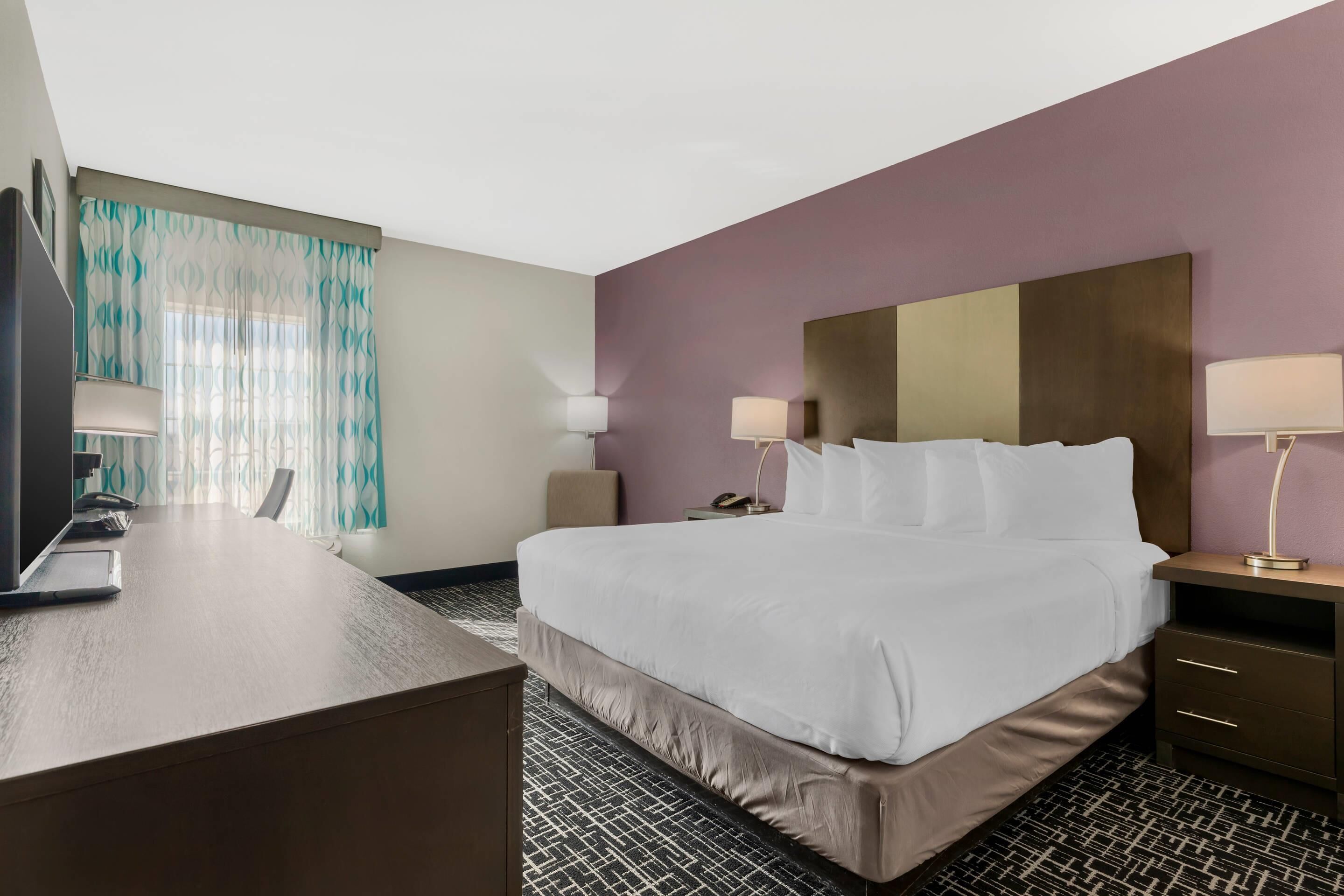 Standard Room, 1 King Bed, Non Smoking | Premium bedding, pillowtop beds, desk, iron/ironing board