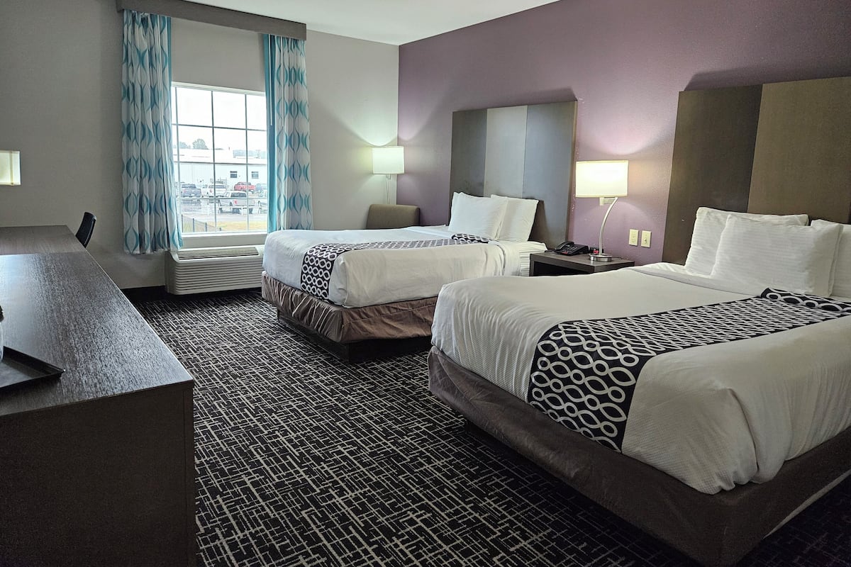 Premium bedding, pillow-top beds, desk, iron/ironing board