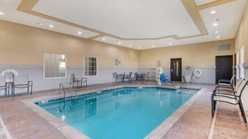 Indoor pool, a heated pool