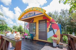Terrace/patio - Cape 42 Hostel III (Hengchun)