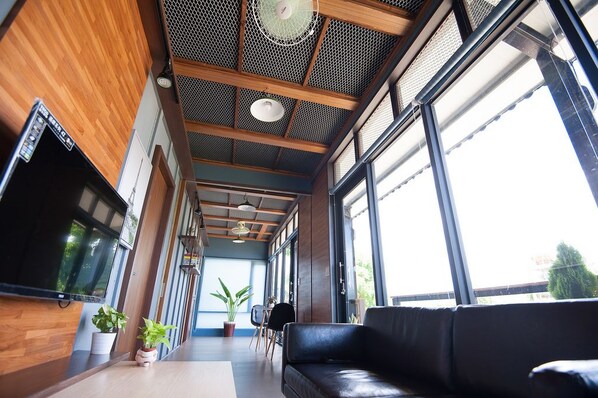 Lobby sitting area