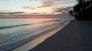 Aan het strand