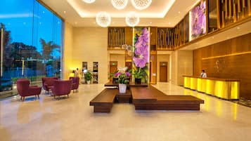 Sala de estar en el lobby