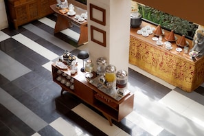 Daily buffet breakfast (IDR 140000 per person) - Fourteen Roses Boutique Hotel Legian (Kuta)