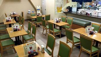 Breakfast, lunch, dinner served; Japanese cuisine