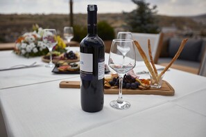Café da manhã, almoço e jantar