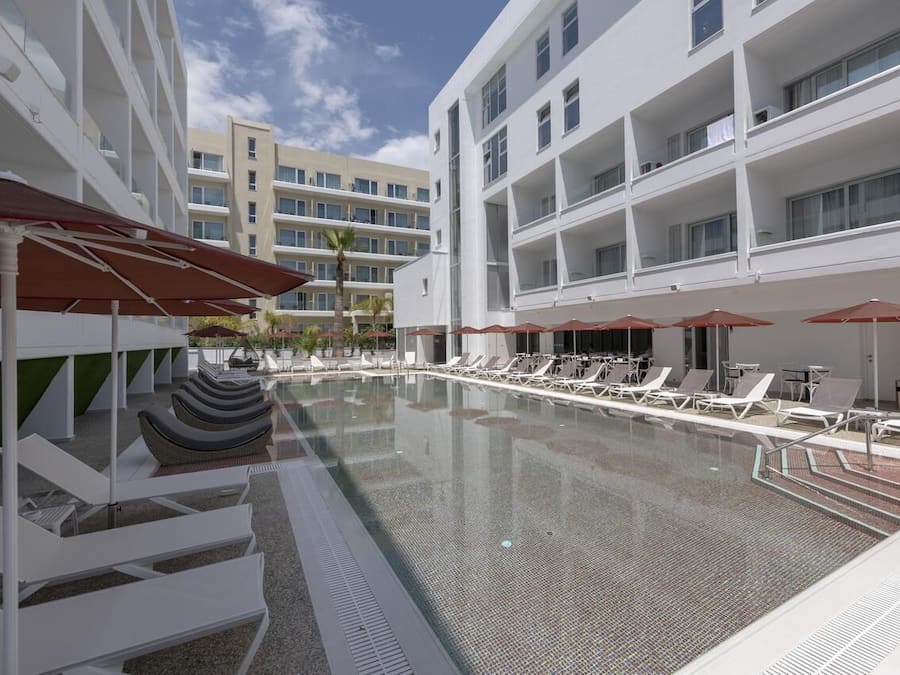 Uitzicht vanuit accommodatie