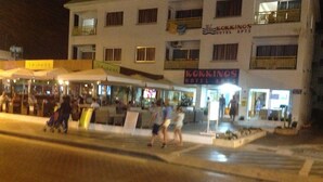 Front of property – evening/night