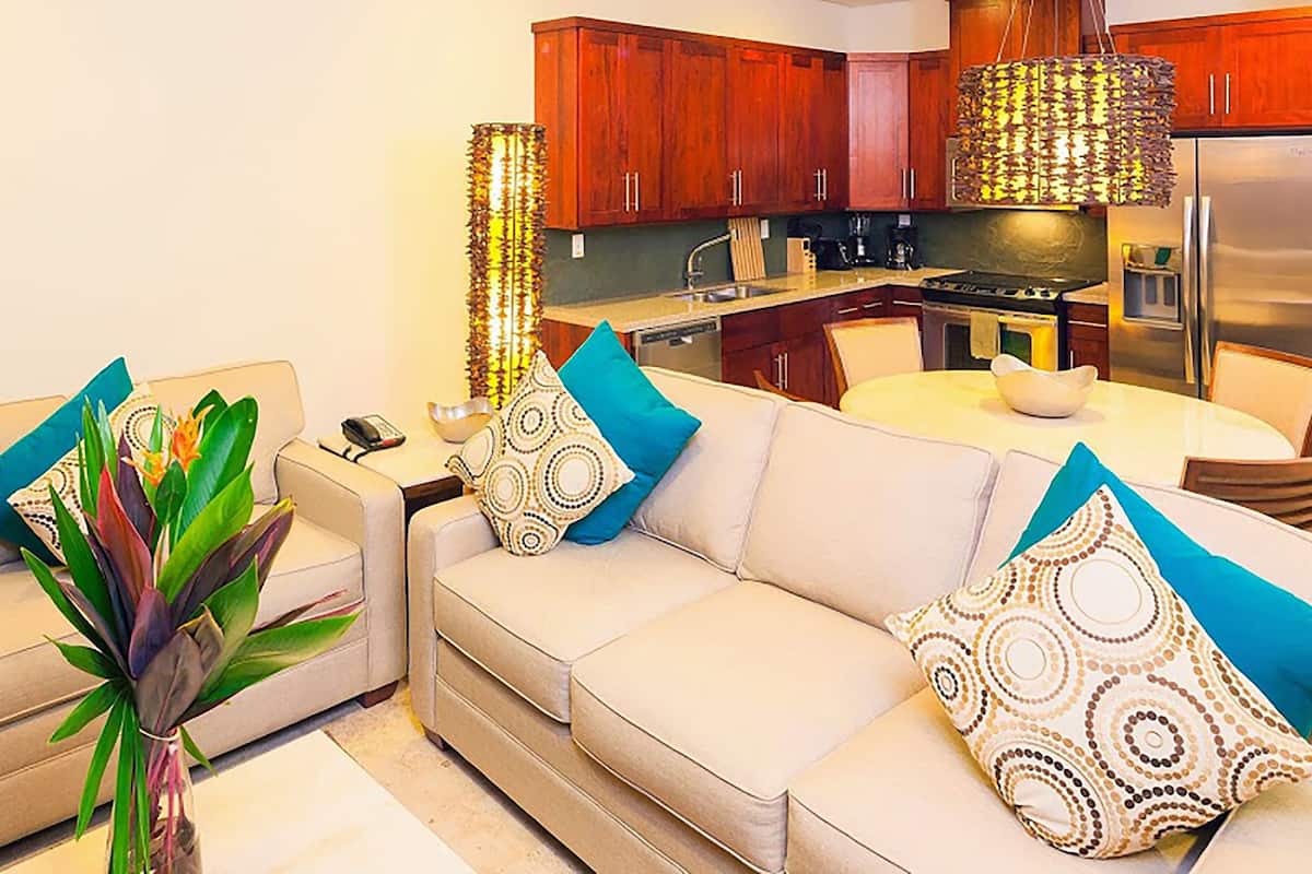 Premium bedding, blackout drapes, iron/ironing board, free WiFi