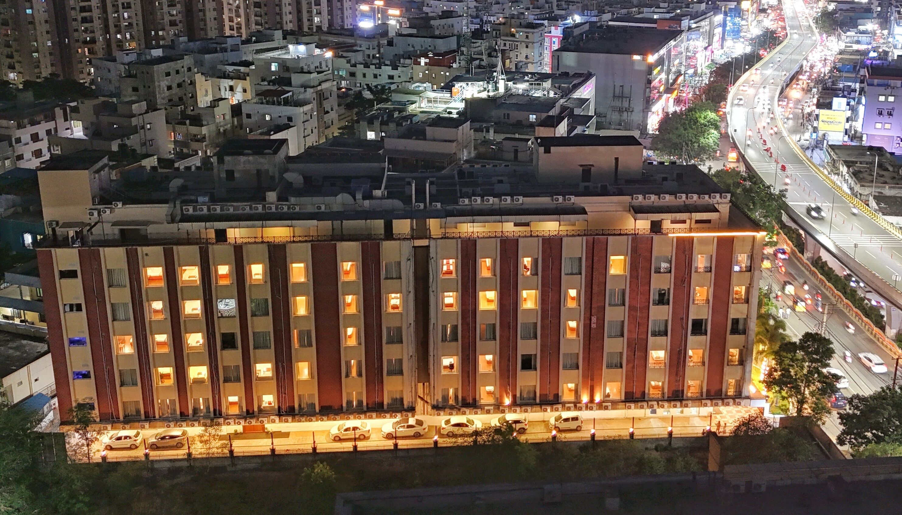 Fachada de la propiedad