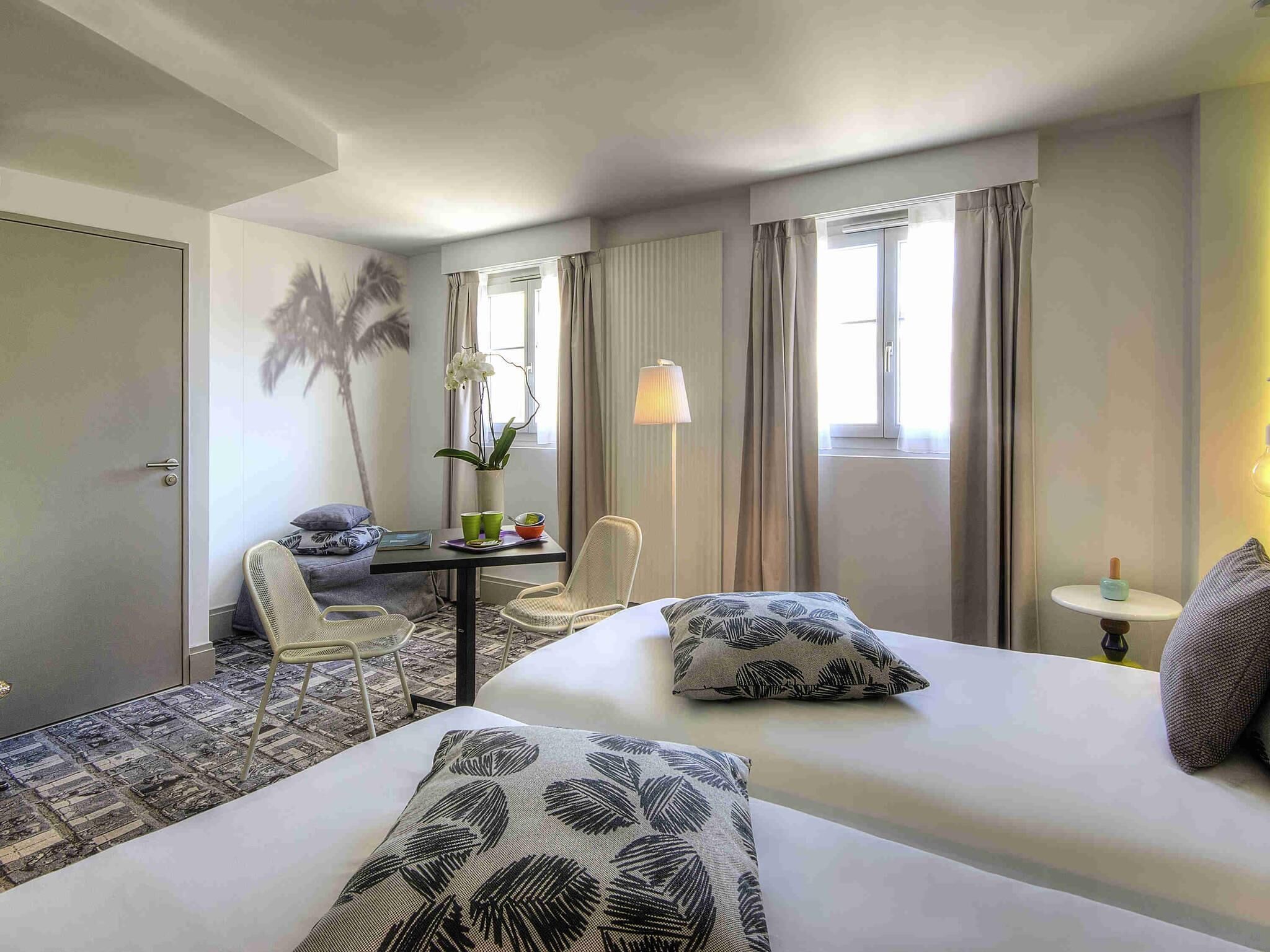 标准房, 2 张单人床 | 高档床上用品、客房内保险箱、遮光窗帘、隔音