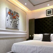 奢华公寓, 2 间卧室 | 高档床上用品、羽绒被、特色装修、特色家居