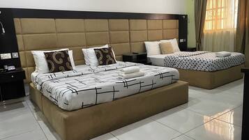 2 phòng ngủ, bộ đồ giường cao cấp, két bảo mật tại phòng