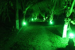 Front of property - evening/night