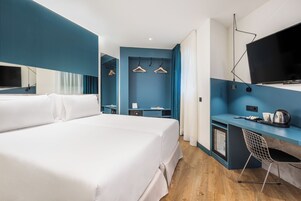 Premium bedding, minibar, in-room safe, desk