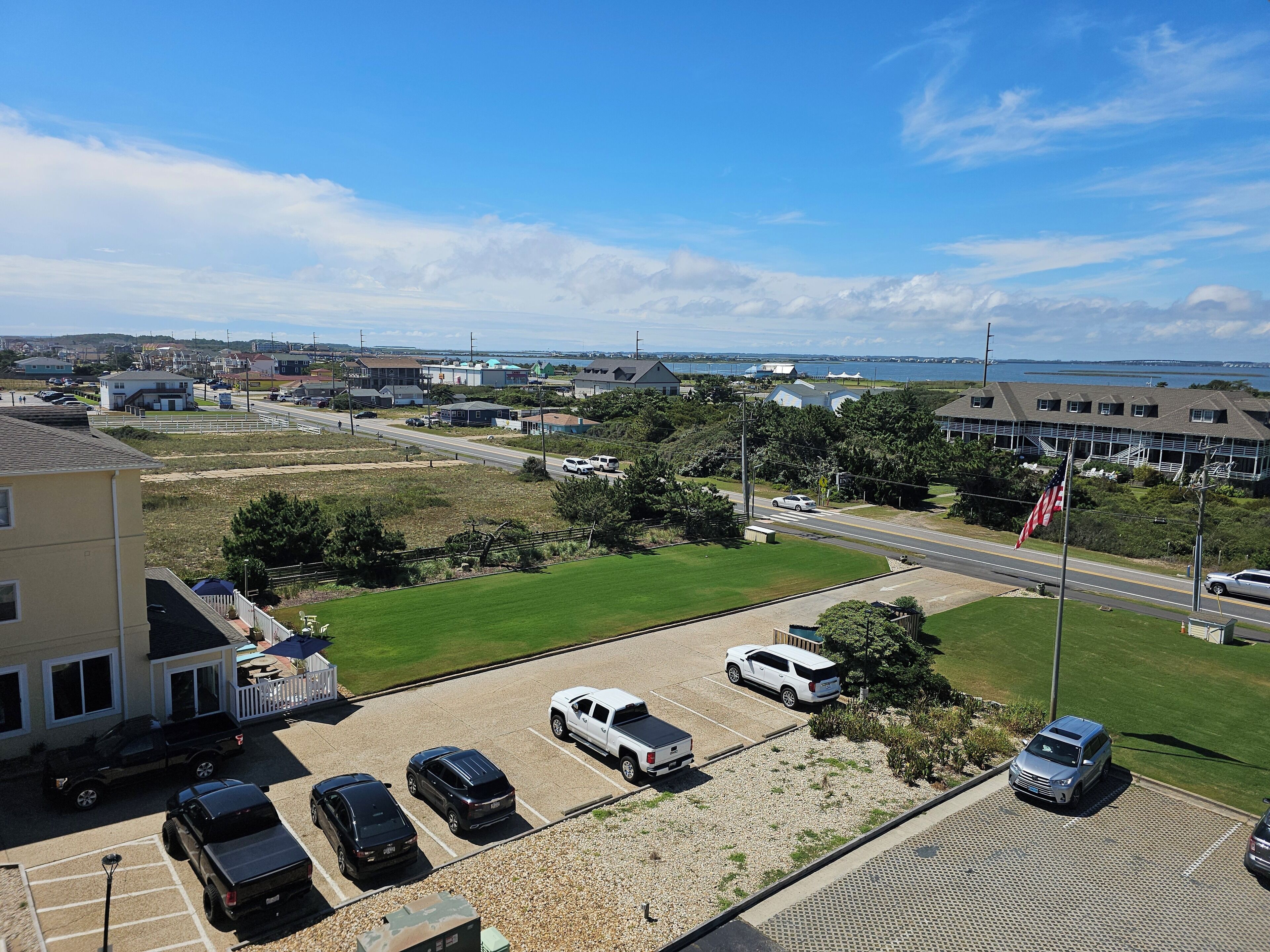 ada king handicap accessible | balcony view