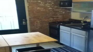 Fridge, microwave, coffee/tea maker