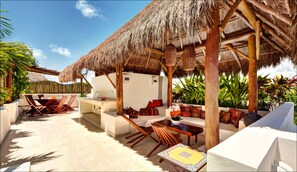 Appartement, 2 chambres, terrasse (Samati Village) | Terrasse/patio