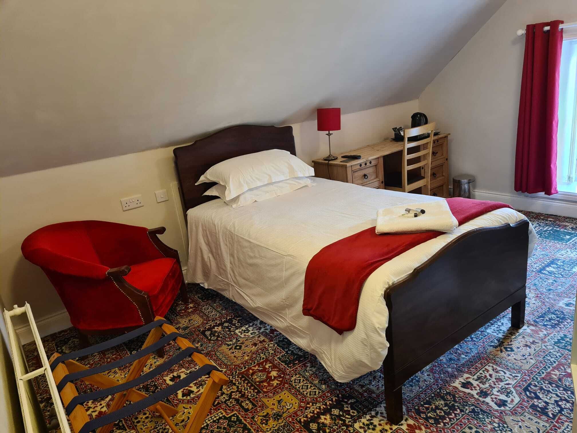 Einzelzimmer, mit Bad