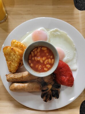 Breakfast meal -  Norcroft Guest House Vegetarian B&B. (Penrith)