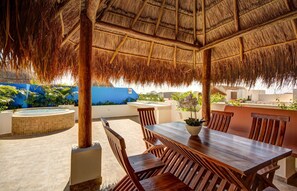 Premier Penthouse, 2 Bedrooms, Tower (Casa de Colores) | Terrace/patio - Zama Gardens (Tulum)