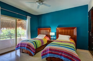 Premier Penthouse, 2 Bedrooms, Tower (Casa de Colores) | 2 bedrooms, in-room safe, free WiFi - Zama Gardens (Tulum)