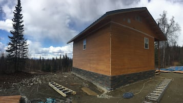 Family Cabin, 1 Bedroom, Kitchenette, Mountain View | Blackout drapes, iron/ironing board, free WiFi, bed sheets