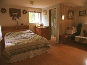 Family Room, 1 Bedroom, Refrigerator, Annex Building | Blackout curtains, iron/ironing board, free WiFi, bed sheets