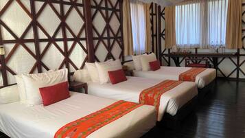 Triple Premium Bungalow | Minibar, in-room safe, individually decorated, individually furnished