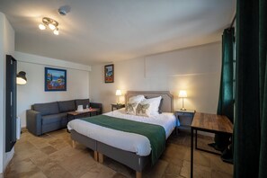 Premium bedding, individually decorated, individually furnished