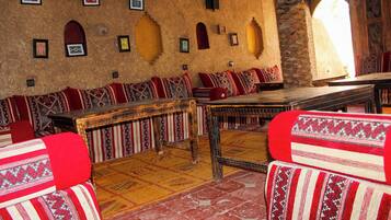 Breakfast, lunch, dinner served; Moroccan cuisine, garden views