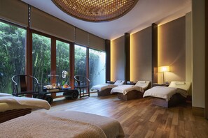 Body treatments, body wraps, body scrubs, facials