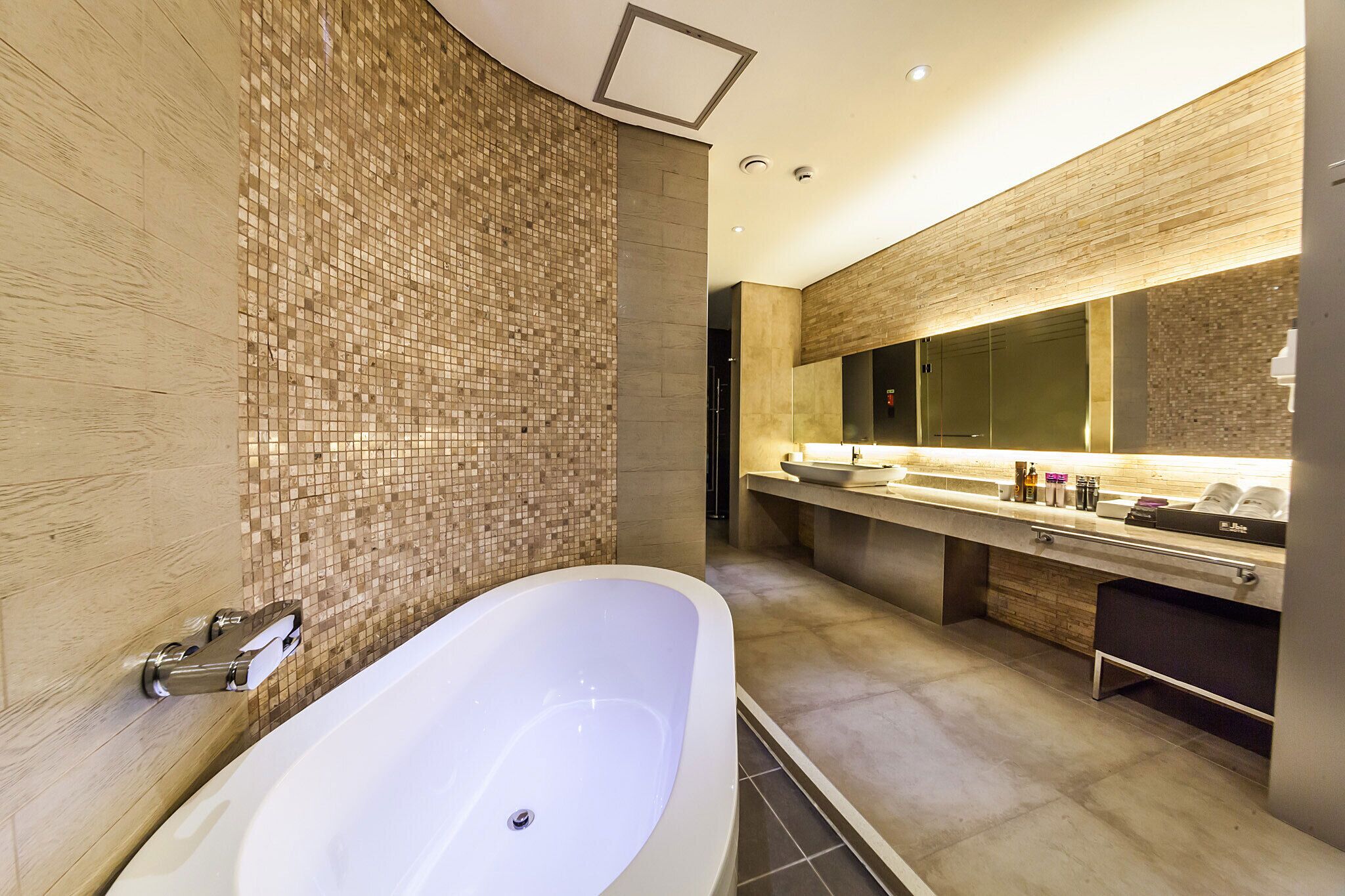 suite double (extra fee applies for 2+ consecutive nights stay) | bathroom | combined shower/bathtub, hair dryer, dressing gowns, slippers